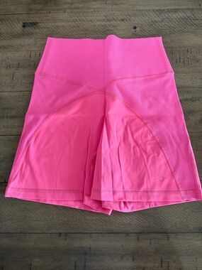 aerie High-Rise Pink Athletic biker Shorts